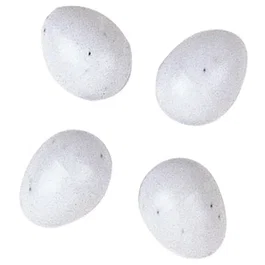 Ferplast Huevos de Plástico para Pájaros 1,3 x 1,6 cm
