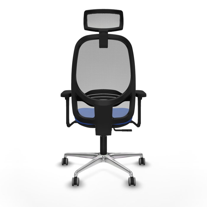 PIQUERAS Y CRESPO Silla de oficina Cilanco con mecanismo Sincro, Azul y Gris PIQUERAS Y CRESPO Silla de oficina Cilanco con mecanismo Sincro, Azul y Gris