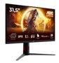 AOC U32G4U Monitor Gaming 31.5'' 4K Fast IPS 160Hz Negro y Rojo