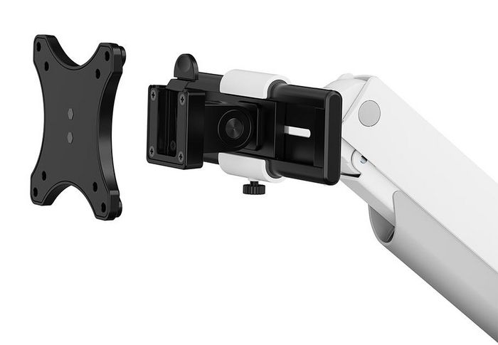 Newstar Neomounts DS65S-950WH2 Brazo para dos monitores de 24-34 pulgadas Blanco