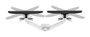 Newstar Neomounts DS65S-950WH2 Brazo para dos monitores de 24-34 pulgadas Blanco