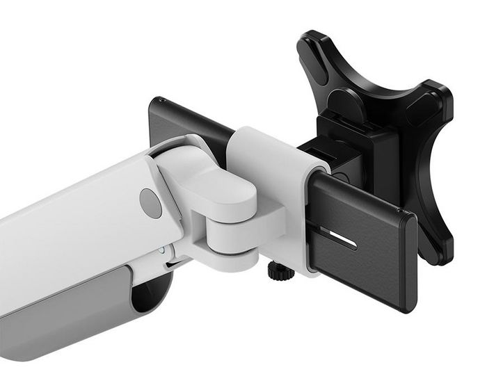Newstar Neomounts DS65S-950WH2 Brazo para dos monitores de 24-34 pulgadas Blanco