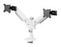 Newstar Neomounts DS65S-950WH2 Brazo para dos monitores de 24-34 pulgadas Blanco