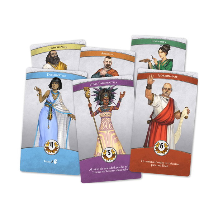 Dominations Juego de Mesa Estratégico Construcción Civilizaciones PEGI 13