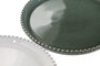 DKD Home Decor Platos de Gres Jiahua 25 Surtidos de Colores de 26x26x3 cm