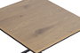 DKD Home Decor Set de 3 Mesitas Auxiliares Metal y MDF Natural/Negro