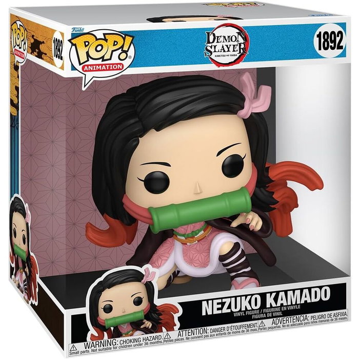 Funko Figura POP Jumbo Demon Slayer Kimetsu no Yaiba Nezuko Kamado 25cm Figura Vinilo Caja Regalo