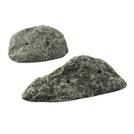 Summa Premium Supiedra Vulcano 4 Pinchos, Porta Pinchos de Mármol y Piedra, 12x10 cm, Color Gris, Vajilla (Set de 6)