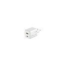 MediaRange MRMA113-2 Adaptador de carga GaN 45W Blanco MediaRange MRMA113-2 Adaptador de carga GaN 45W Blanco