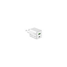 MediaRange MRMA113-2 Adaptador de carga GaN 45W Blanco MediaRange MRMA113-2 Adaptador de carga GaN 45W Blanco