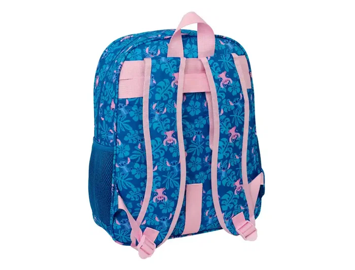Safta Mochila Junior Adaptable a Carro Colección Stitch Lilo 38 x 32 x 12 cm Safta Mochila Junior Adaptable a Carro Colección Stitch Lilo 38 x 32 x 12 cm