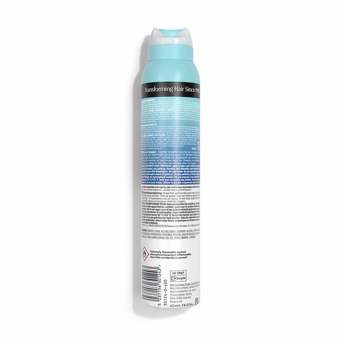 John Frieda Volume Lift Laca de Fijación Fuerte para Cabello con Volumen, 200 ml John Frieda Volume Lift Laca de Fijación Fuerte para Cabello con Volumen, 200 ml