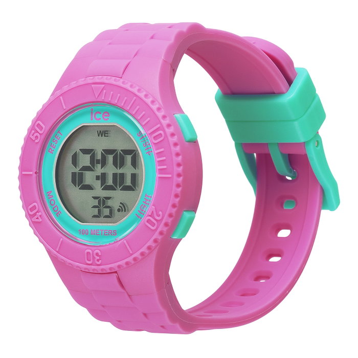 Ice Reloj 021275 Rosa con Esfera Verde