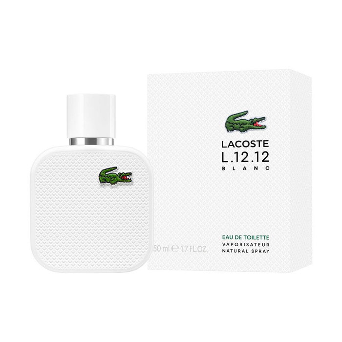 LACOSTE L.12.12 BLANC Eau de Toilette Hombre 50 ml Aromática Amaderada LACOSTE L.12.12 BLANC Eau de Toilette Hombre 50 ml Aromática Amaderada