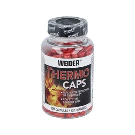 Weider Thermo 120 Cápsulas - Ayuda a Reducir el Cansancio y Mantener Niveles Normales de Glucosa en Sangre