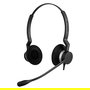 Jabra Auriculares BIZ 2300 Duo Balanced Type 82 E-STD NC mic Boom diadema para Oficina/Centro de llamadas, cancelación de ruido, micrófono flexible