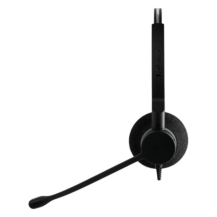 Jabra Auriculares BIZ 2300 Duo Balanced Type 82 E-STD NC mic Boom diadema para Oficina/Centro de llamadas, cancelación de ruido, micrófono flexible