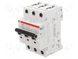 ABB S200M S203M-B32 Interruptor magnetotérmico 3P 32A Caract B