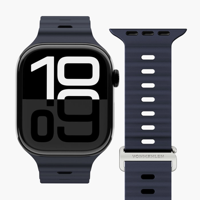 Vonmählen Wave Band 2 Navy 38 / 40 / 41 mm Vonmählen Wave Band 2 Navy 38 / 40 / 41 mm