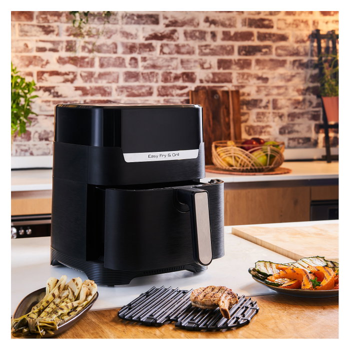 Tefal Easy Fry & Grill EY5058 Negro