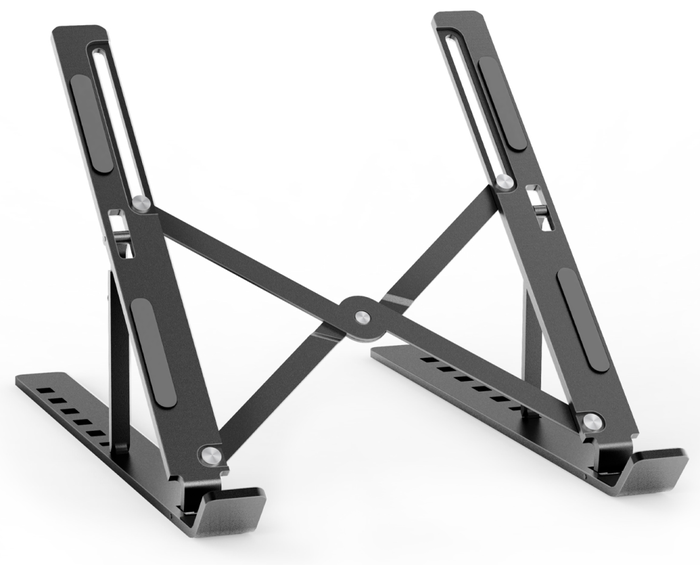 Aisens Soporte de Sobremesa Ajustable para Portátil/Tablet, Gris