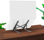 Aisens Soporte de Sobremesa Ajustable para Portátil/Tablet, Gris