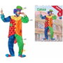 Disfraz Payaso Hombre Adulto Retales Arcoiris XL