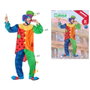 Disfraz Payaso Hombre Adulto Retales Arcoiris XL