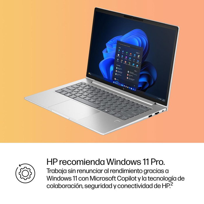 HP EliteBook 6 G1i Intel Core Ultra 7 255U 16GB 512GB SSD 14 WUXGA Plata