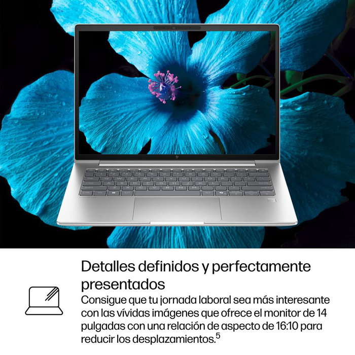 HP EliteBook 6 G1i Intel Core Ultra 7 255U 16GB 512GB SSD 14 WUXGA Plata