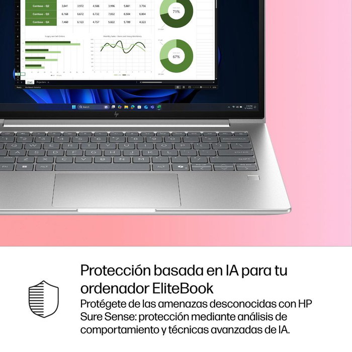 HP EliteBook 6 G1i Intel Core Ultra 7 255U 16GB 512GB SSD 14 WUXGA Plata