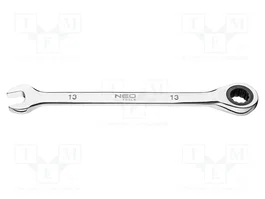 NEO TOOLS Llave plana-estriada con trinquete de 13mm