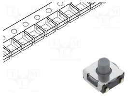 Aratas (Formerly Omron Components) Microconmutador TACT SPST-NO B3SL1020P