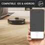 Hoover Robot Aspirador HG510D - Navegación Láser, Cepillo XL, WiFi, Potente, Ultra Silencioso 68 dBA, Autonomía 90min