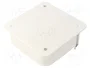 PAWBOL Caja de Instalación Blanca 100x100x40mm IP30
