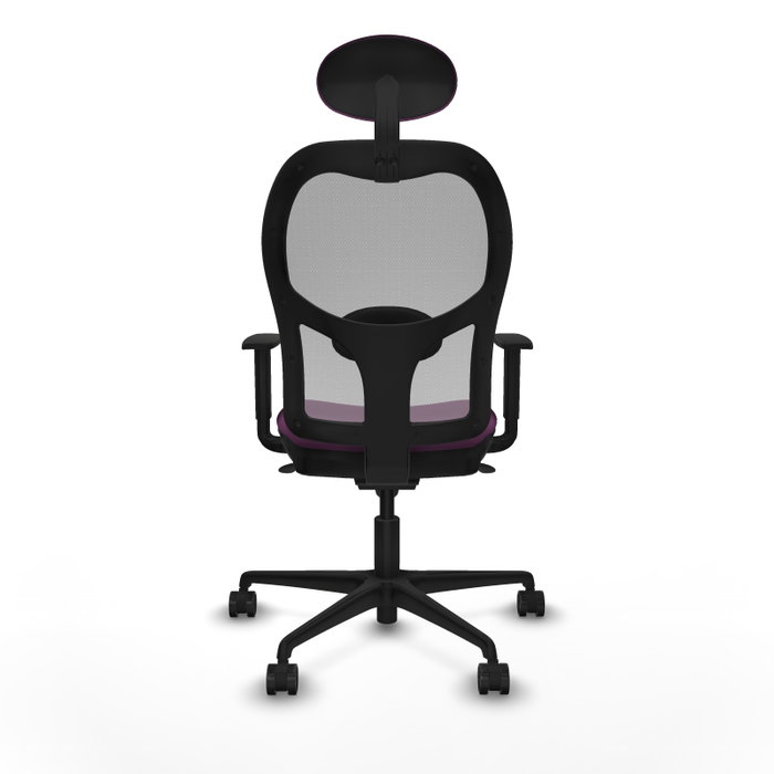 PIQUERAS Y CRESPO Silla de oficina Jorquera Morada y Gris