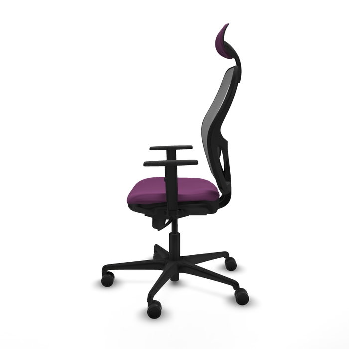 PIQUERAS Y CRESPO Silla de oficina Jorquera Morada y Gris