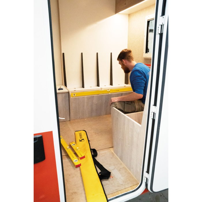 Stabila PRO SET 80 AS Nivel de burbuja de alta precisión 80 cm