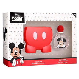 Air-Val Set Mickey Mouse con Colonia de 50 ml y Porta Objetos