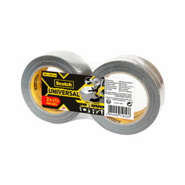 Scotch Cinta americana universal 3, gris, 48 mm x 25 m, 2 uds