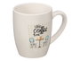 VESSIA Taza de Porcelana Coffee Time 350ml Blanco-Marron-Negro (Pack de 27) skus: B1CS4VLSM4
