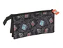 Safta Estuche Portatodo Triple Minecraft Graffiti