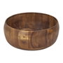 Home Deco Factory Ensaladera Colección Cocooning Madera Acacia Ø 25 cm x 10 cm para Servir