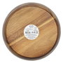 Home Deco Factory Ensaladera de Madera de Acacia, Diámetro 25 cm