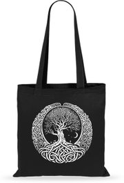 CAMPO DAS REDES Bolsa Árbol de la Vida Negro