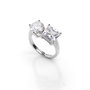 Chiara Ferragni Princess Ring RH Square S14 Gris