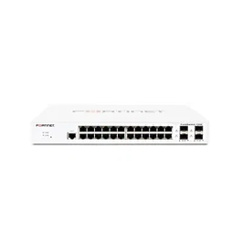 Fortinet Switch gestionable FS-124E L2 24xGE RJ45 4xGE SFP 256MB DDR3 Montaje rack sin ventilador