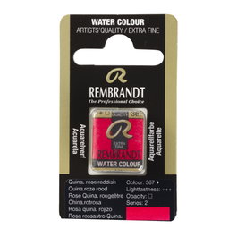 Rembrandt Acuarela Pastilla Rosa Quinacridona Rojizo 367