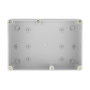 DeLOCK Carcasa de instalación con entradas de cable 180 x 125 x 90 mm gris