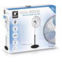 Thulos Ventilador de Pie TH-KB15 50 cm Oscilante 160W Altura Regulable Base Estable